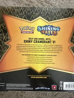 Pokemon TCG Shining Fates Shiny Cramorant V Collection Box SEALED - Image 4