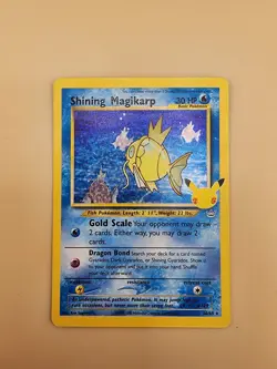 POKEMON 25th Anniversary Celebrations #66 SHINING MAGIKARP-HOLO Near Mint (NM) - Image 2