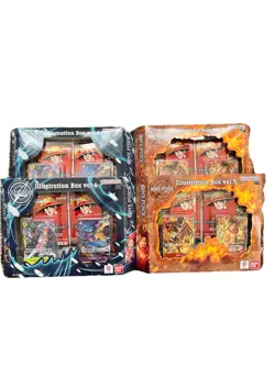 One Piece TCG: Illustration Box Vol 5 (x2) and Vol 6 (x2) (IB-05 & IB-06) Sealed - Image 1
