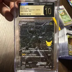 ZEKROM Celebrations Black & White Holo #114 CGC Pristine 10 Pokemon - Image 1