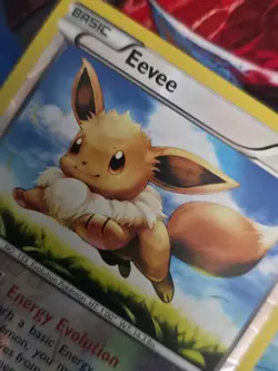 Eevee 80/111 XY Furious Fists Reverse Holo Common Pokemon Card - Image 2