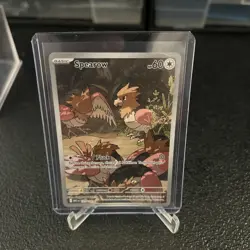 Spearow 151/132 Mega Evolutions Illustration Rare Holo Pokemon Card NM/Mint - Image 1