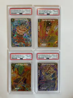 PSA 10 Complete SPR Set Dragon Ball Super Card Game Colossal Warfare - Image 1