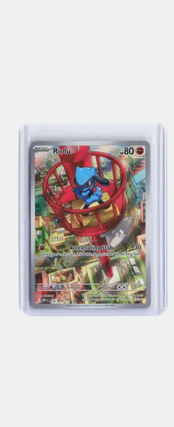 Riolu Mega Evolutions Promo Cards #010 Black Star Promo Full Art - Image 1