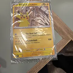 Pokemon Pikachu Natural History Museum Promo Card READY TO SHIP - MINT CONDITION - Image 1