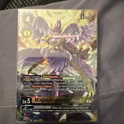 MagnaAngemon Ace (Alternate Art) Bt14-037 SR M/NM Digimon Card Game - Image 1