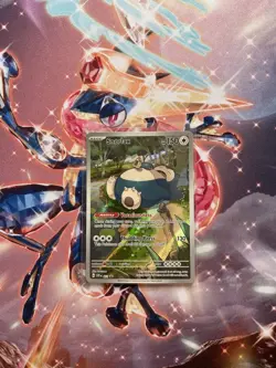 Pokemon TCG Snorlax ETB Promo Scarlet & Violet 151 Black Star Holo Card #051 - Image 1