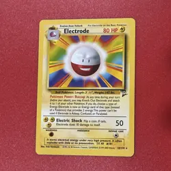 Electrode 1999-2000 Base Set 2 25/130 Pokemon Card Near Mint Condition NM - Image 1