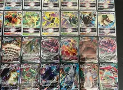 Pokemon TCG Card Bulk Lot 500+ Common/Uncommon/Rare, 50 Holo Cards/ 1 EX/V/AR - Image 3