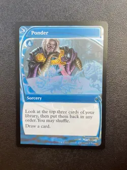 Ponder (Future Sight) MagicFest Cards Foil - Image 1