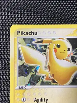 Pikachu #012 w/ Swirl Black Star Promo Holo Card 2003 Pokemon TCG LP/NM - Image 2