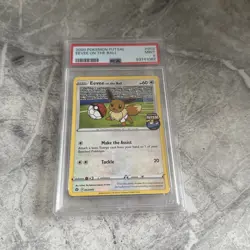 Eevee On the Ball 2020 Futsal UK Exclusive Promo Card PSA 9 Mint 002/005 - Image 3