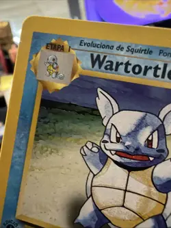 Wartortle Base Set 1st Edition 42/102 Uncommon Pokemon TCG Spanish Card - Image 2