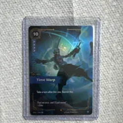 League of Legends Time Warp Ekko Spell Card 122/298 Cost 10 - Image 1
