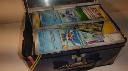 Pokemon Collector Chest OPEN filled with 1000+ card lot & Modern Bulk No Halos - Image 3