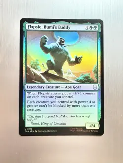 Flopsie, Bumi’s Buddy - 179 - MTG Avatar: The Last Airbender - Uncommon - FOIL - Image 1