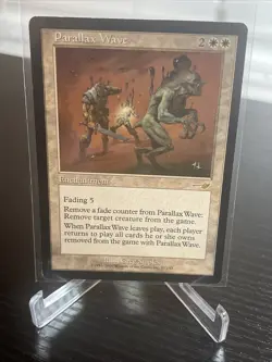1x mtg Parallax Wave Nemesis ex- condition Magic the Gathering - Image 1