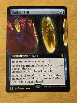 Endless Evil - Extended Art - NM -CLB: Battle for Baldur's Gate - MTG - Image 1