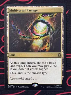 MTG Normal Marvel's Spider-Man SPM Multiversal Passage MINT R180 - Image 1