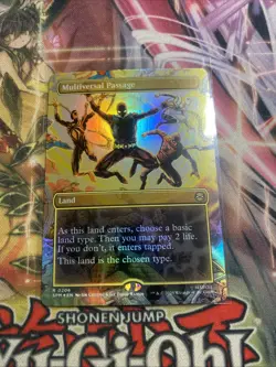 Magic the Gathering - Spider-Man 206 - Multiversal Passage (Borderless)Foil- NM - Image 1