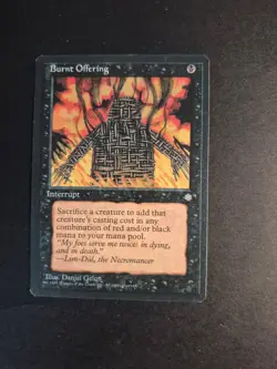 Burnt Offering (Ice Age) Regular MTG - Image 1