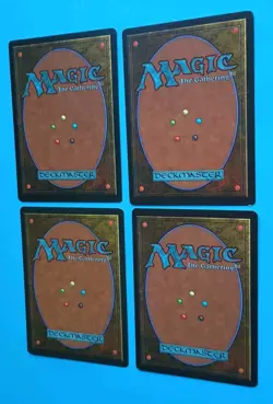 Magic the Gathering MTG Revised DARK RITUAL X 4 LP/EX C 1994 Nice! - Image 4