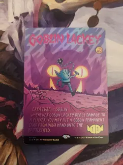 MTG Secret Lair - Goblin And Squabblin' FOIL NM - Image 2