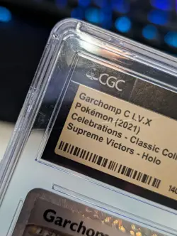 GARCHOMP C LV.X Celebrations Supreme Victors Holo #145 CGC Pristine 10 Pokemon - Image 5