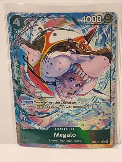Megalo EB04-018 R ALT ART - The Azure Sea's Seven ENGLISH OP14 One Piece - Image 1