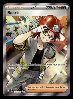 Roark 242/182 Ultra Rare Paradox Rift Pokemon Card - Image 1