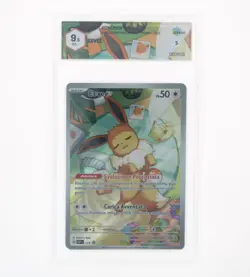 Pokemon-Eevee- Promo ETB Evoluzioni Prismatiche - GRAAD 9.5 -MT+ ITA - Image 1