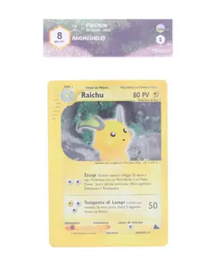 Pokemon-Raichu (Holo) -Skyridge-GRAAD 8 NM-MT ITA 2003 - Image 1