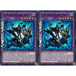 EL BAMBOLAOMBRA WINDA 2x (El Shaddoll Winda) Super R • RA04 IT052 • 1Ed • Yugioh - Image 1