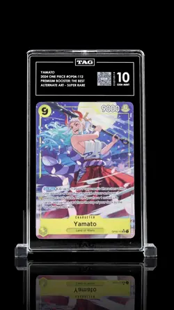 TAG 10 GEM MINT - YAMATO Alt Art OP04-112 - One Piece Premium Booster The Best - Image 1