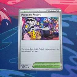 Paradise Resort 2025 SVP 224 Worlds Anaheim Competitor Promo NM English - Image 1