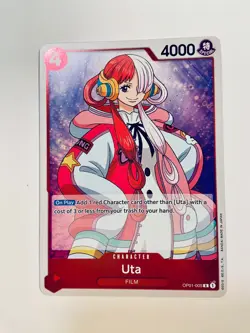 OP01-005 Uta-Rare-Foil-One Piece TCG-English - Image 1