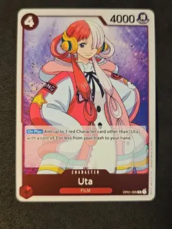 Uta OP01-005 R One Piece TCG Romance Dawn English Foil - Image 1