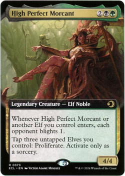 High Perfect Morcant (Extended Art) - 0373 - Lorwyn Eclipsed ECL - MTG - NM/M - Image 1