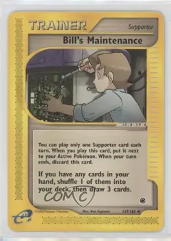 Bill's Maintenance Pokemon e-Card Series Expedition #137 2002 - Image 1