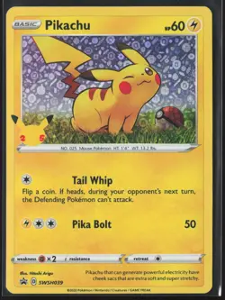 Pikachu - (General Mills) SWSH039 Miscellaneous Cards & Products Holo LP - Image 1
