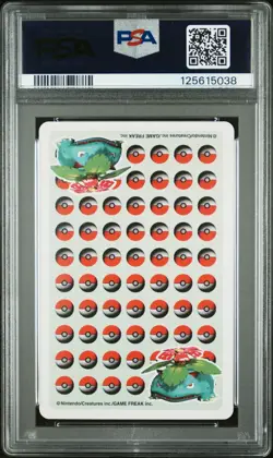 Pokemon Stadium Green Snorlax Ace of Diamonds Playing Card 1998 PSA 10 GEM - Image 2