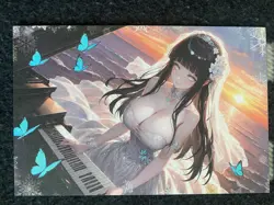 Matchmaker 2 Spicy Waifu A5 Size Card Board Hinata Naruto Piano - Image 1