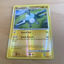Pokemon TCG Magnemite Supreme Victors 111/147 Reverse Holo Card 2009 - Image 1
