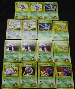 Koga's PokemonTCG Challenge from the Darkness Japanese - 15 card lot - Image 1