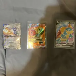 Pokemon Card Lot, 36 EX, V, And Full Arts - Image 4
