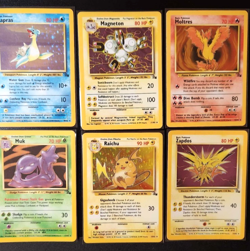 100% Complete Fossil Set 62/62 Pokemon Cards NM-MP - Image 2