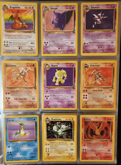 100% Complete Fossil Set 62/62 Pokemon Cards NM-MP - Image 3