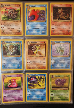 100% Complete Fossil Set 62/62 Pokemon Cards NM-MP - Image 5
