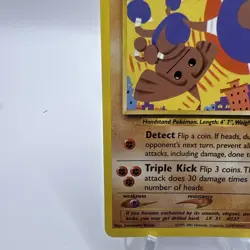 Hitmontop 22/75 Neo Discovery Rare Pokemon Card MP - Image 5