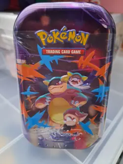 Pokemon card Mega Evolution Mini Tin - Mega Kangaskhan - Factory Sealed TCG - Image 1